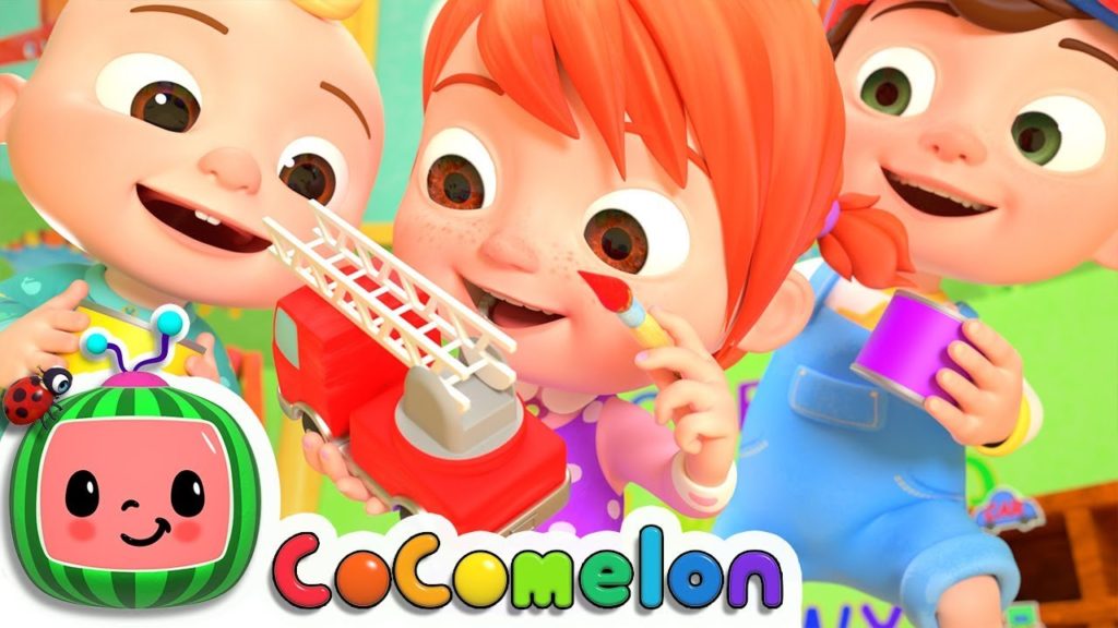 The Car Color Lyrics - CoComelon - Kids Songs