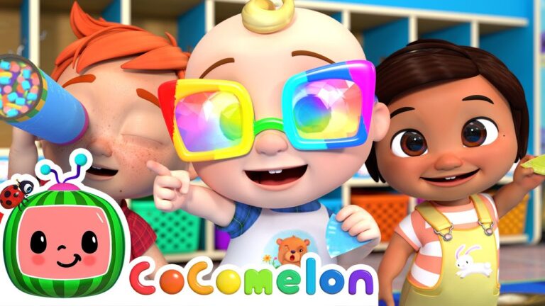 Learning Colors Lyrics - CoComelon Nursery Rhymes - Kids Songs